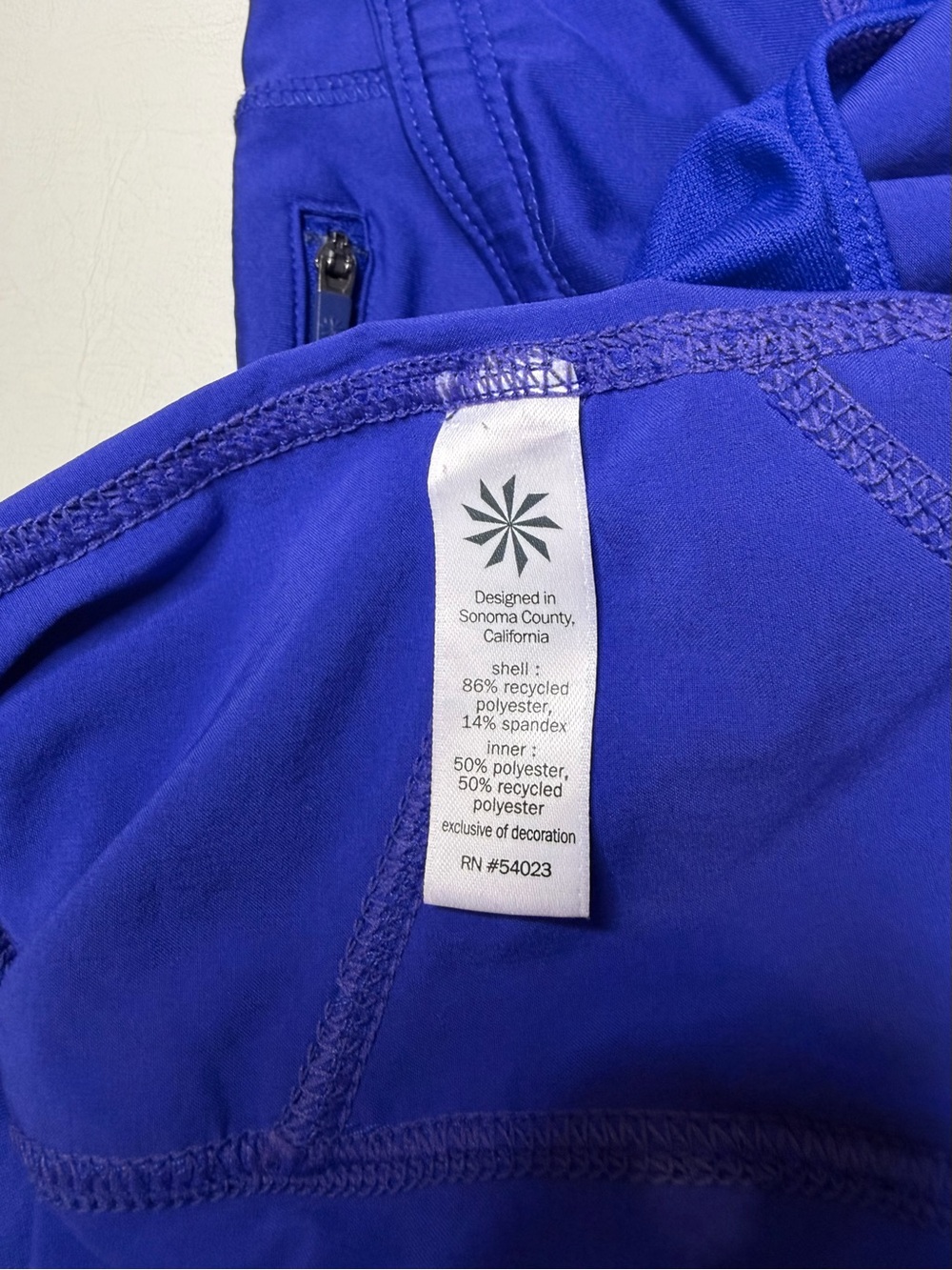 Women’s Royal Blue Performance Running Shorts - Picture 8 of 9